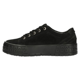 Filippo Sneaker in pelle femminile DP3527/22 BK nero