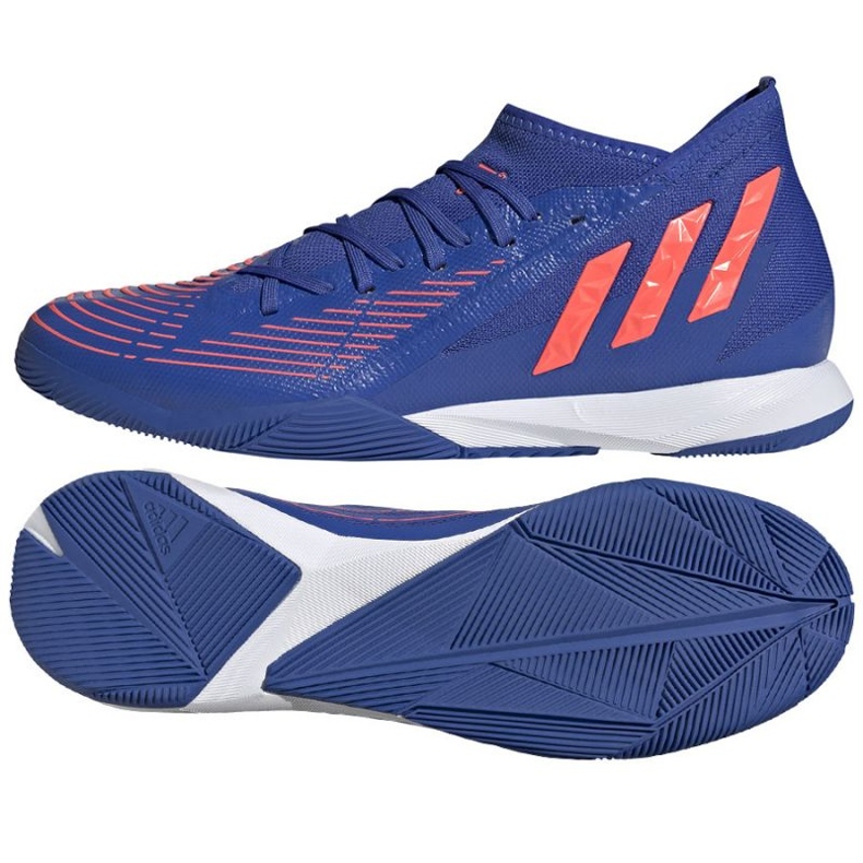 Scarpe da calcio Adidas Predator Edge.3 In GX0021 blu blu