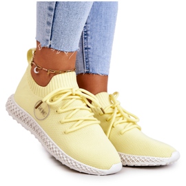 Scarpe sportive da donna GOE JJ2N4150 Giallo