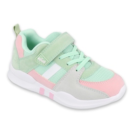 Scarpe per bambini Befado 516X072 rosa verde