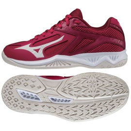 Scarpe da pallavolo Mizuno Thunder Blade 3 V1GC217064 rosso chiaretto