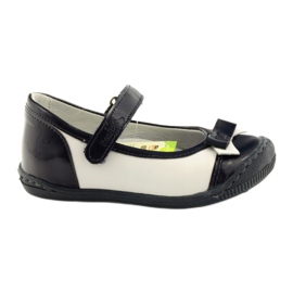 Ballerine per bambini Ren But 1405 blu navy bianco