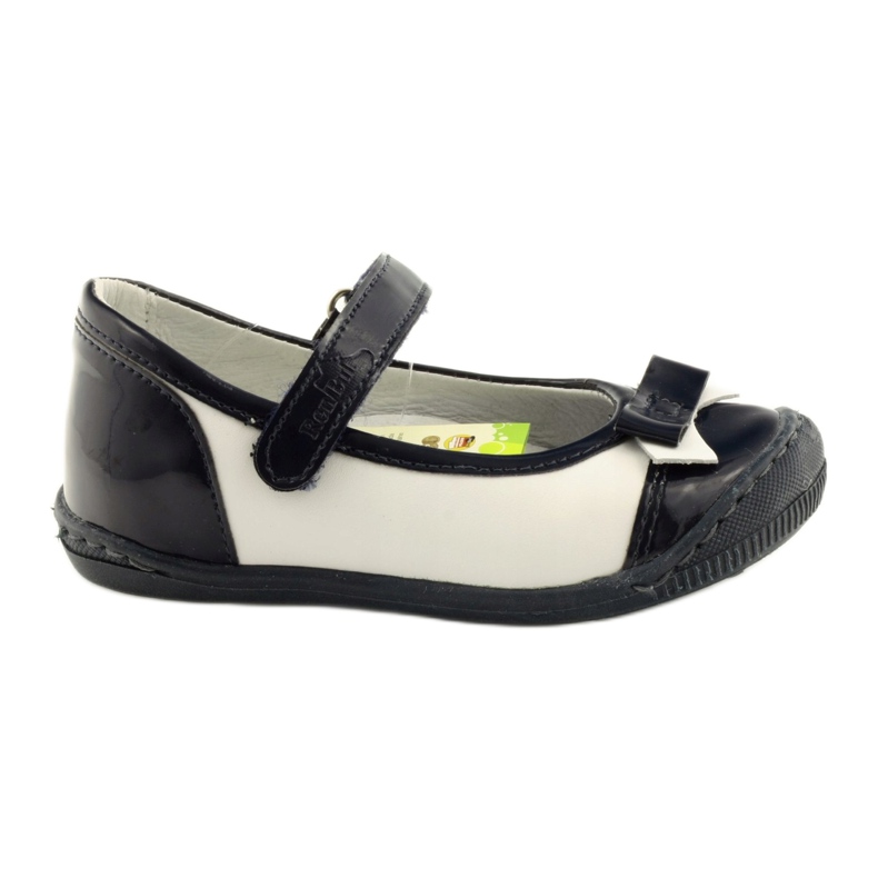 Ballerine per bambini Ren But 1405 blu navy bianca