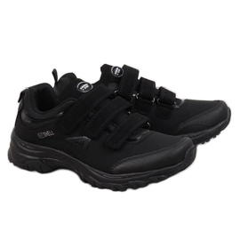 American Club W AM721 scarpe da trekking impermeabili nere nero
