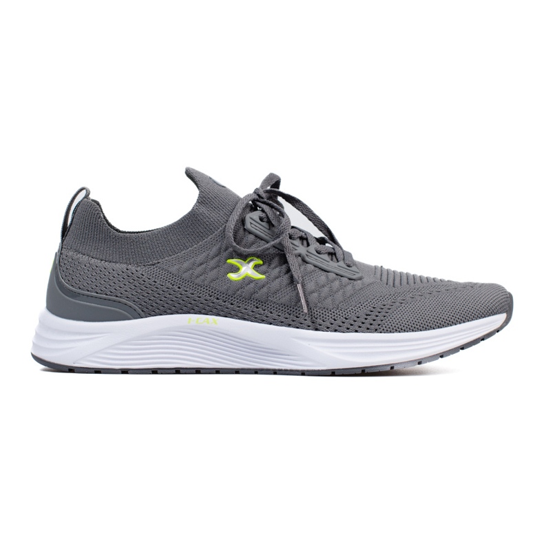 I-CAX Comode scarpe da ginnastica sportive grigio
