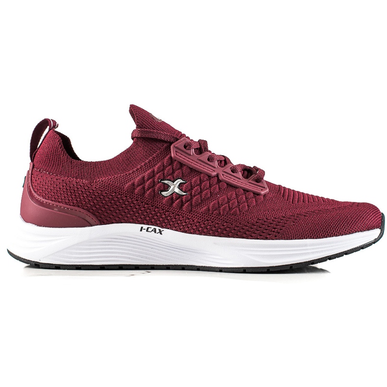 I-CAX Comode scarpe da ginnastica sportive rosso