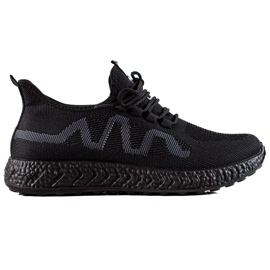 TRENDI Scarpe sportive leggere nero
