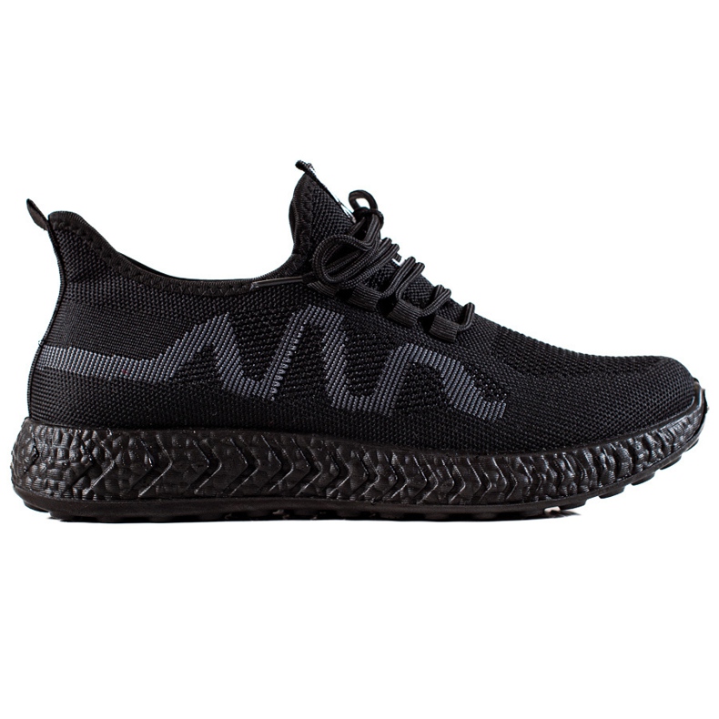 TRENDI Scarpe sportive leggere nero