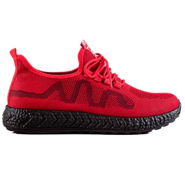 TRENDI Scarpe sportive leggere rosso