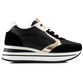TRENDI Scarpe da ginnastica alla moda nero