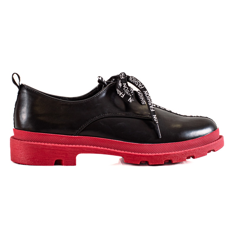 Goodin Scarpe alla moda con lacci nero