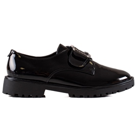 Goodin Scarpe eleganti con velcro nero