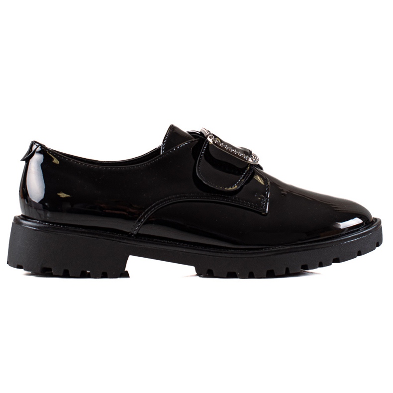 Goodin Scarpe eleganti con velcro nero