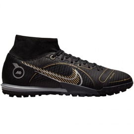 Nike Mercurial Superfly 8 Academy Tf M DJ2878 007 scarpe da calcio nero nero