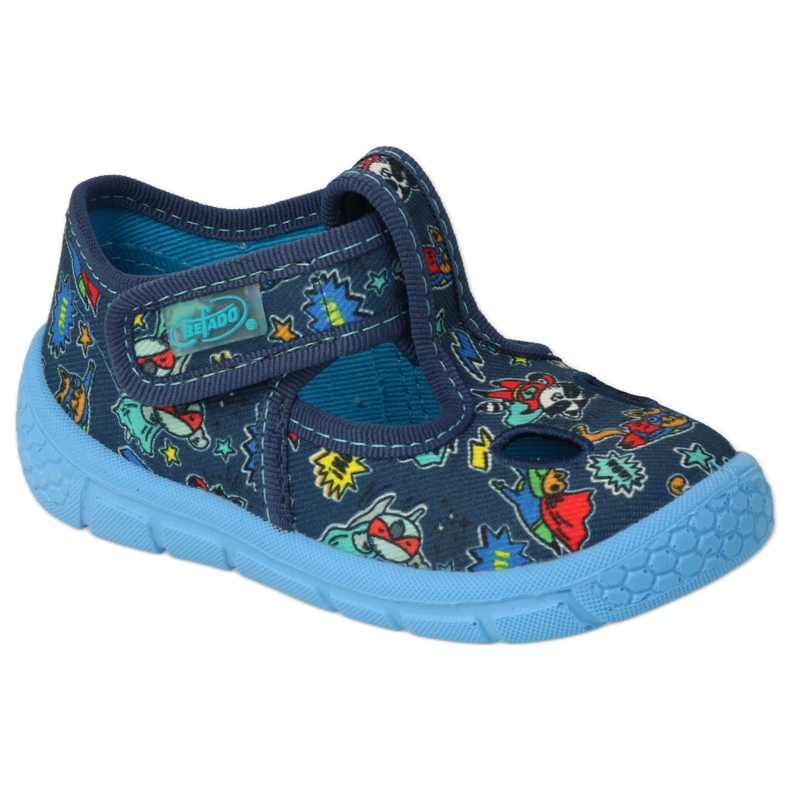 Scarpe per bambini Befado 533P021 blu navy multicolore