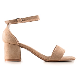 Vinceza Sandali Sui Tacchi Bassi VICEZA beige