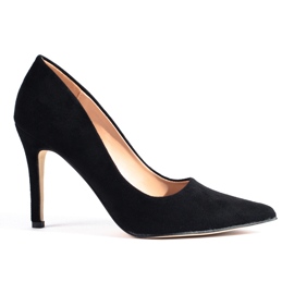 Goodin Scarpe col tacco in camoscio nero