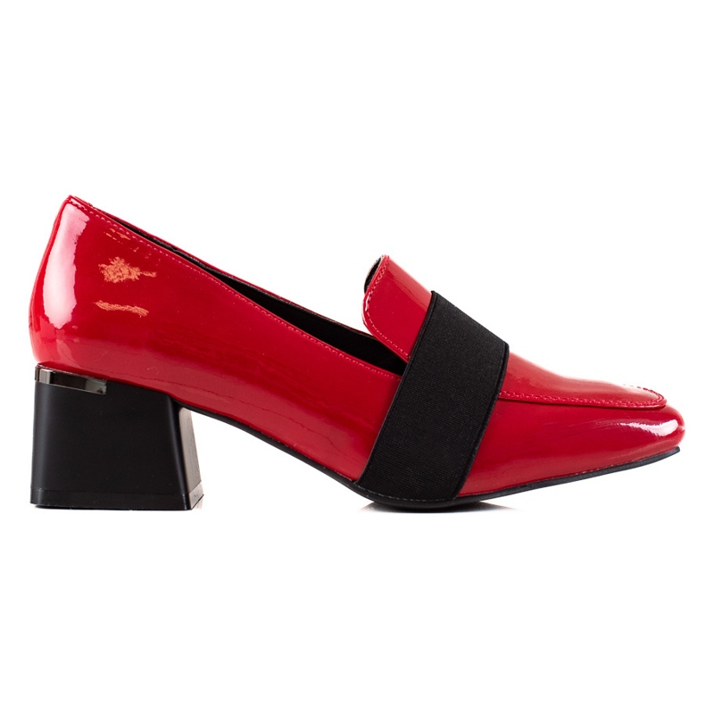 Décolleté con elastico La.Fi rosso