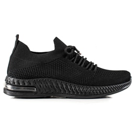 TRENDI Scarpe sportive leggere nero