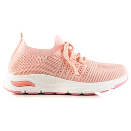 TRENDI Scarpe sportive slip-on rosa