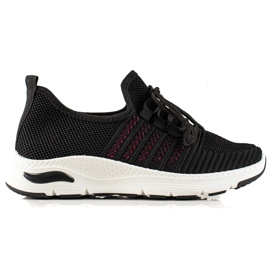 TRENDI Scarpe sportive slip-on nero