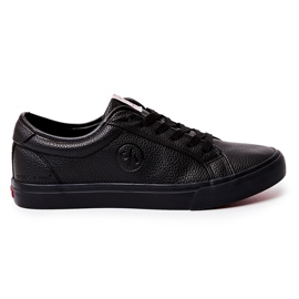 Sneakers in pelle da uomo Cross Jeans JJ1R4022C Nero