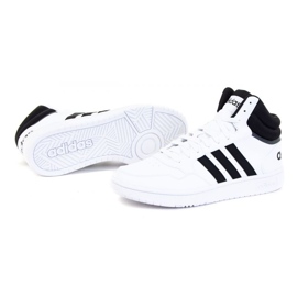 Scarpe Adidas Hoops 3.0 Mid M GW3019 bianca