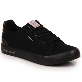 Sneakers in tessuto Cross Jeans W JJ2R4039C nere nero