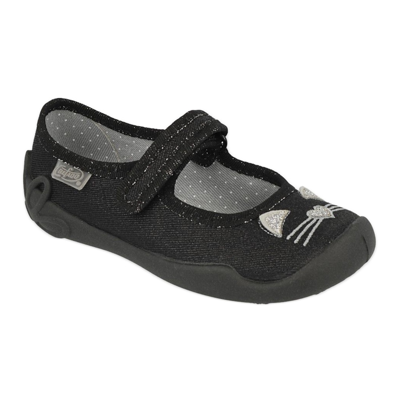 Scarpe per bambini Befado 114X450 nero d'argento