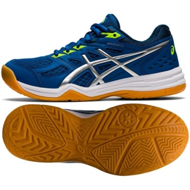 Scarpe da pallavolo Asics Upcourt 4 Gs Jr 1074A027 405 blu blu