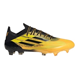 Scarpe da calcio Adidas X Speedflow Messi.1 Fg M GW7417 giallo gialli