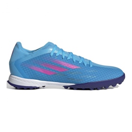 Scarpe da calcio Adidas X Speedflow.3 Tf M GW7508 blu blu