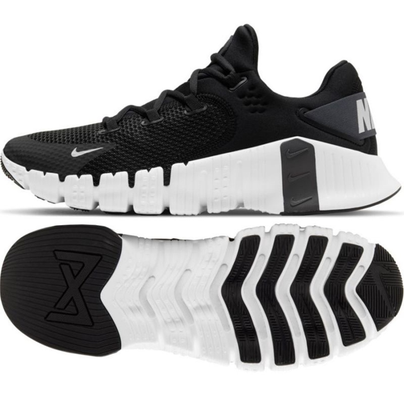 Scarpa Nike Free Metcon 4 M CT3886-010 nero