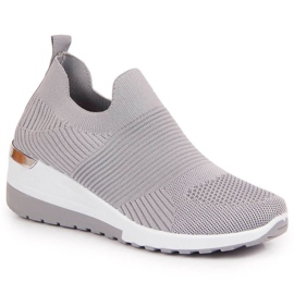 Sneakers calzini slip on McKeylor W JAN95A grigio