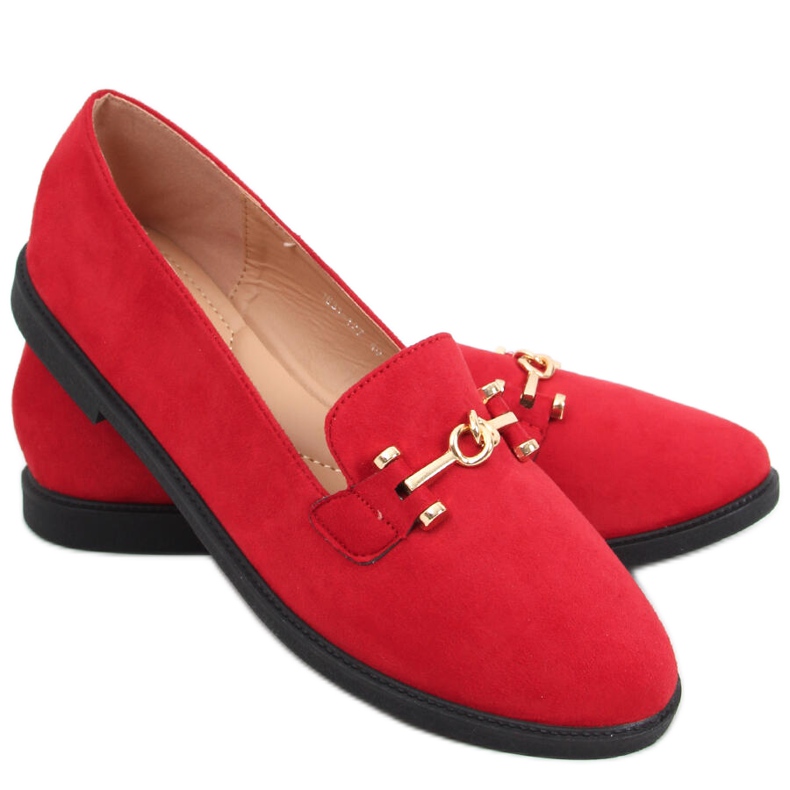 Mocassini da donna Giro Red rosso