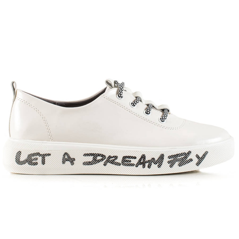 Goodin Sneakers Con Moda Ecopelle bianca