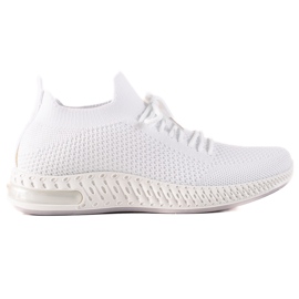 TRENDI Scarpe sportive leggere bianca