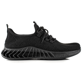 TRENDI Scarpe sportive nere chiare nero