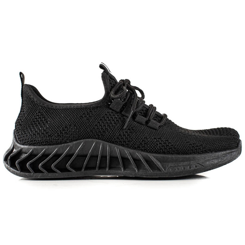 TRENDI Scarpe sportive nere chiare nero