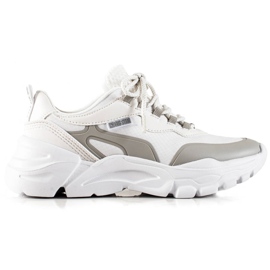 Sneakers da donna Big Star JJ274794 bianco multicolore