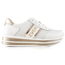 Filippo Scarpe sportive in pelle Ever bianco