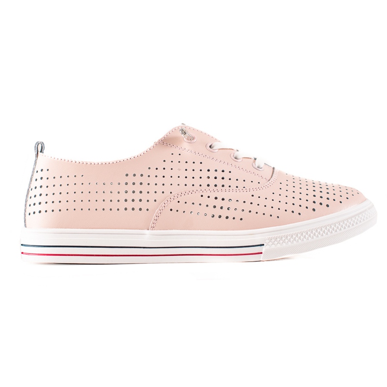 Vinceza Sneakers VICEZA in pelle traforata rosa