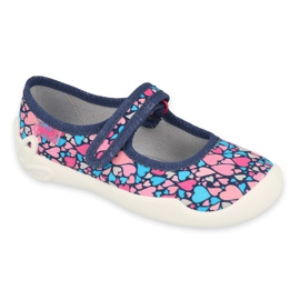 Scarpe per bambini Befado 114Y475 blu rosa multicolore