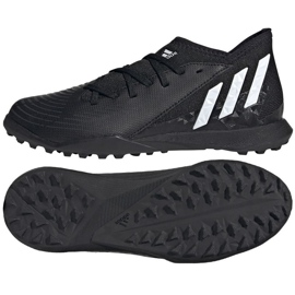 Scarpe da calcio Adidas Predator Edge.3 Tf Jr GZ2895 nero nero