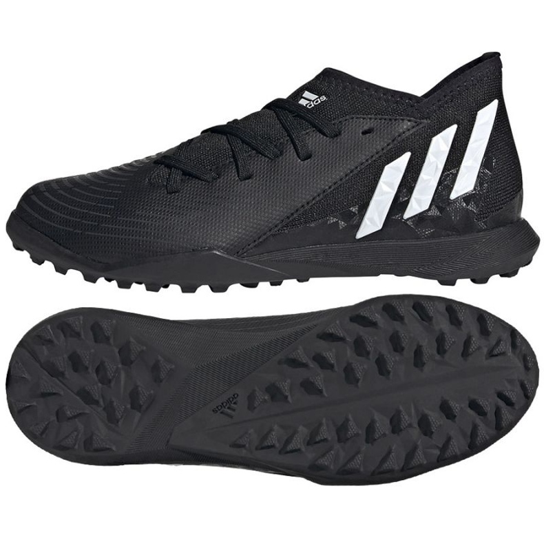 Scarpe da calcio Adidas Predator Edge.3 Tf Jr GZ2895 nero nero