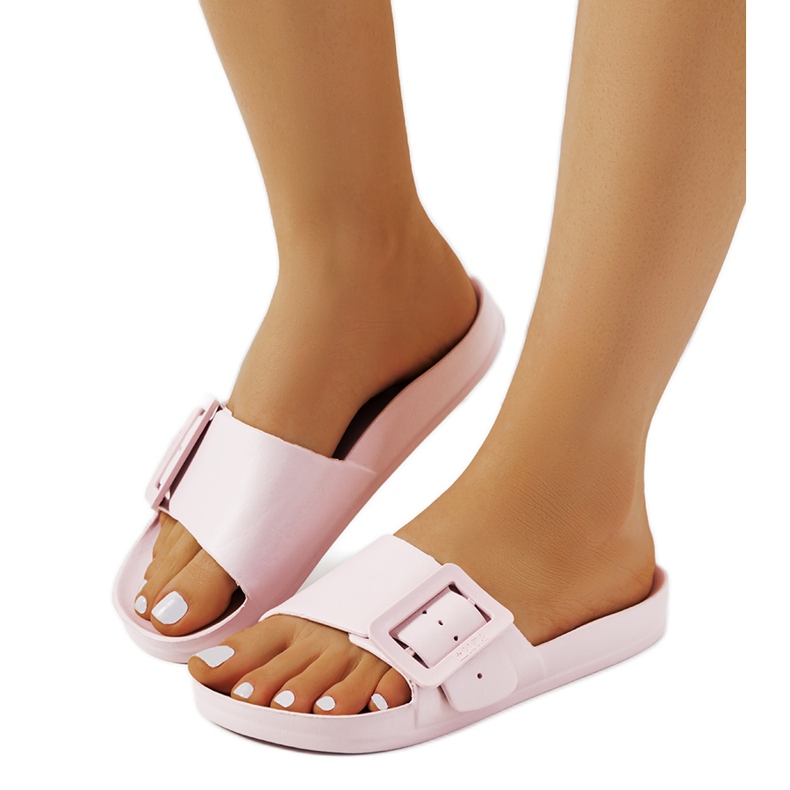 Ciabatte rosa Big Star FF274A387