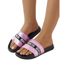 Ciabatte rosa Big Star GG274A008