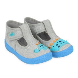 Scarpe per bambini Befado 531P105 blu grigio