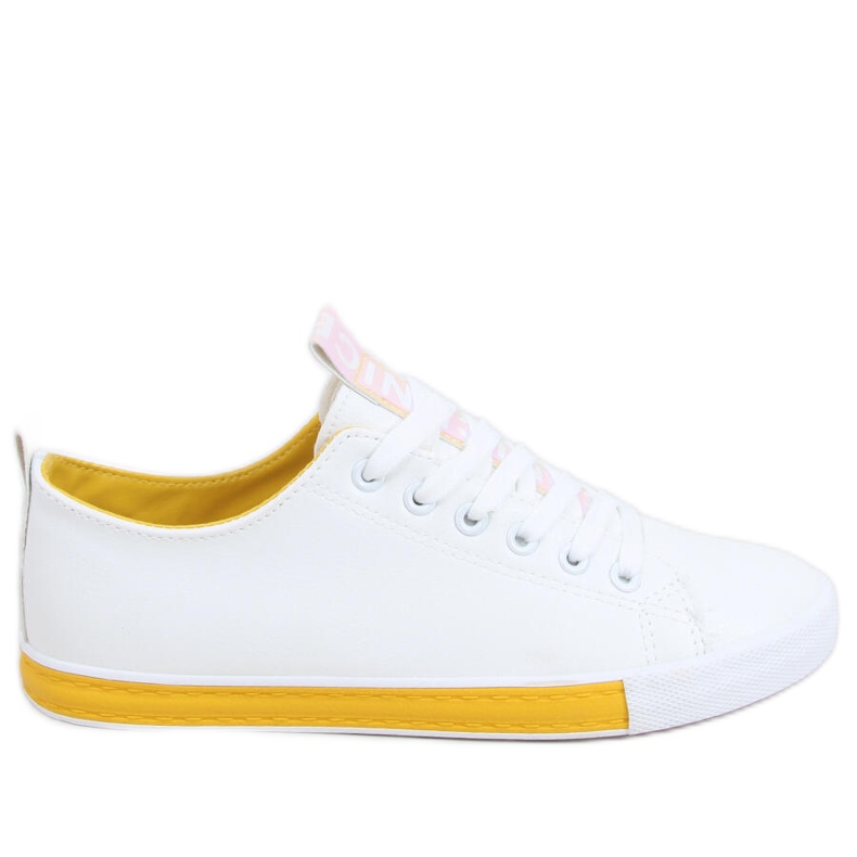 Sneakers bianche da donna Twerd Yellow bianca