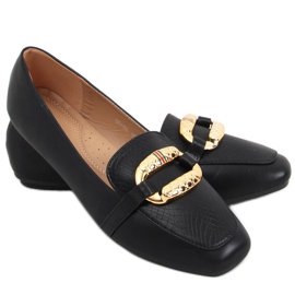 Mocassini Sajmon Black da donna nero